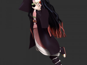 Nezuko - Demon Slayer Hinokami Chronicles Modelo de impresión 3D