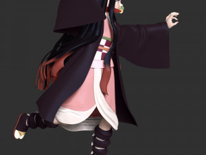 Nezuko - Demon Slayer Hinokami Chronicles Modelo de impresión 3D