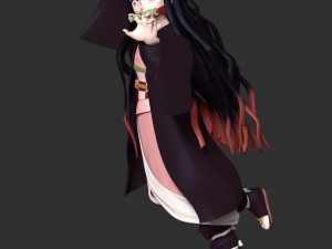 Nezuko - Demon Slayer Hinokami Chronicles Modelo de impresión 3D
