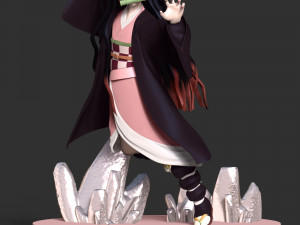 Nezuko - Demon Slayer Hinokami Chronicles Modelo de impresión 3D