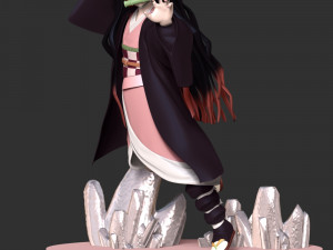 Nezuko - Demon Slayer Hinokami Chronicles Modelo de impresión 3D
