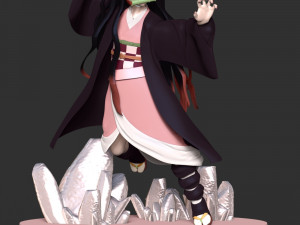 Nezuko - Demon Slayer Hinokami Chronicles Modelo de impresión 3D
