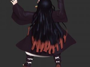 Nezuko - Demon Slayer Hinokami Chronicles Modelo de impresión 3D