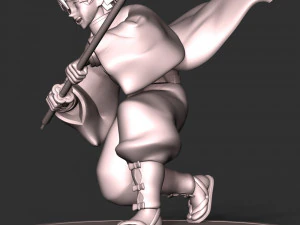 Zenitsu Agatsuma - Demon Slayer 3D Print Model