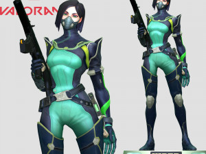 Viper - Valorant 3D Print Model