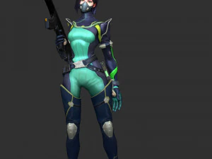 Viper - Valorant 3D Print Model