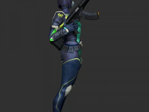 Viper - Valorant 3D Print Model