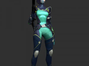 Viper - Valorant 3D Print Model
