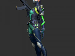 Viper - Valorant 3D Print Model