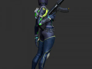 Viper - Valorant 3D Print Model