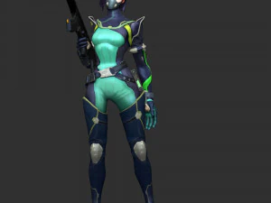 Viper - Valorant 3D Print Model