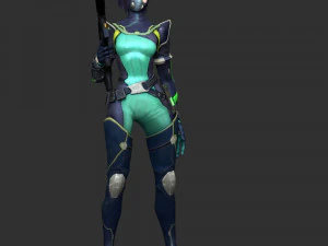 Viper - Valorant 3D Print Model
