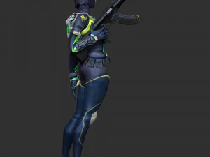 Viper - Valorant 3D Print Model