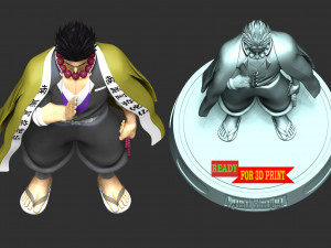 Gyomei Himejima - Demon Slayer Modelo de impresión 3D