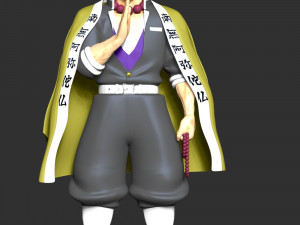 Gyomei Himejima - Demon Slayer Modelo de impresión 3D