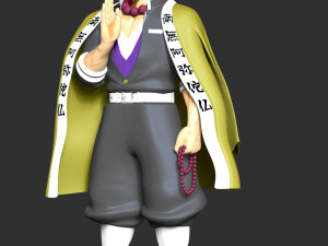 Gyomei Himejima - Demon Slayer Modelo de impresión 3D