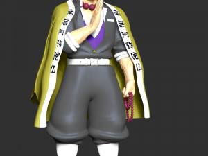 Gyomei Himejima - Demon Slayer Modelo de impresión 3D