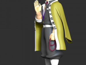 Gyomei Himejima - Demon Slayer Modelo de impresión 3D