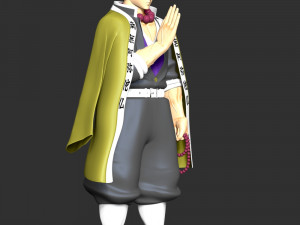 Gyomei Himejima - Demon Slayer Modelo de impresión 3D