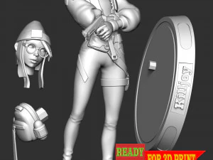 Killjoy - Valorant 3D Print Model