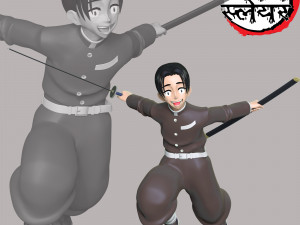 Murata - Demon Slayer Modelo de impresión 3D