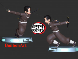 Murata - Demon Slayer Model do druku 3D
