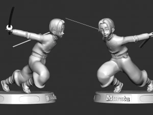 Murata &ndash; pogromca demon&oacute;w Model do druku 3D