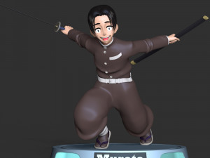 Murata - Demon Slayer Model do druku 3D