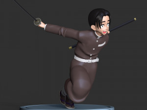 Murata - Demon Slayer Model do druku 3D
