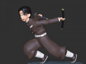 Murata - Demon Slayer Model do druku 3D