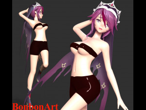 Rosaria - Genshin Impact Modèles 3D en vedette