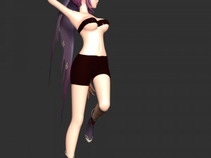 Rosaria - Genshin Impact Modèles 3D en vedette