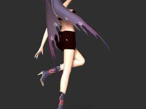 Rosaria - Genshin Impact Modèles 3D en vedette