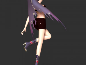 Rosaria - Genshin Impact Modèles 3D en vedette