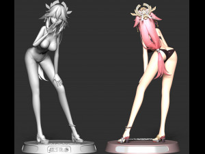 Yae Miko - Genshin Impact 3Dプリントモデル