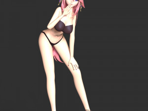 Yae Miko - Genshin Impact 3Dプリントモデル