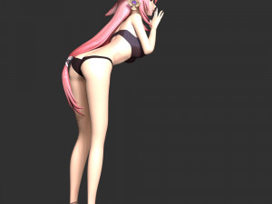 Yae Miko - Genshin Impact 3Dプリントモデル