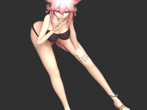 Yae Miko - Genshin Impact 3Dプリントモデル