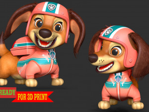 Liberty PAW Patrol The Movie Model Cetak 3D