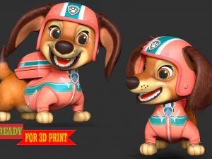 Liberty PAW Patrol The Movie 3D Print Model