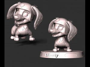 Liberty PAW Patrol The Movie 3D Print Model