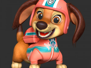 Liberty PAW Patrol The Movie Model Cetak 3D