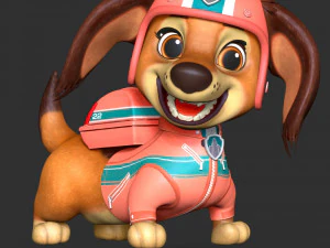 Liberty PAW Patrol The Movie 3D Print Model