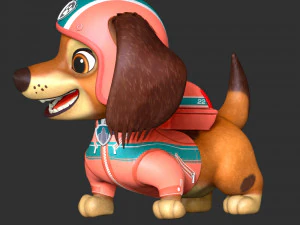 Liberty PAW Patrol The Movie 3D Print Model