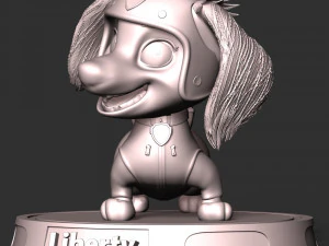 Liberty PAW Patrol The Movie 3D Print Model