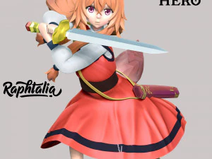 子ラフタリア - TROTSH 3Dプリントモデル