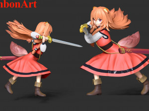 Child Raphtalia - TROTSH Modelo de Impressão 3D