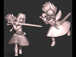 Child Raphtalia - TROTSH Modelo de Impressão 3D