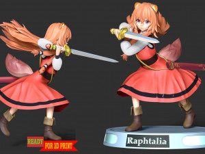 Child Raphtalia - TROTSH Modelo de Impressão 3D