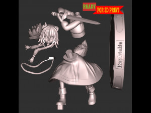Child Raphtalia - TROTSH Modelo de Impressão 3D
